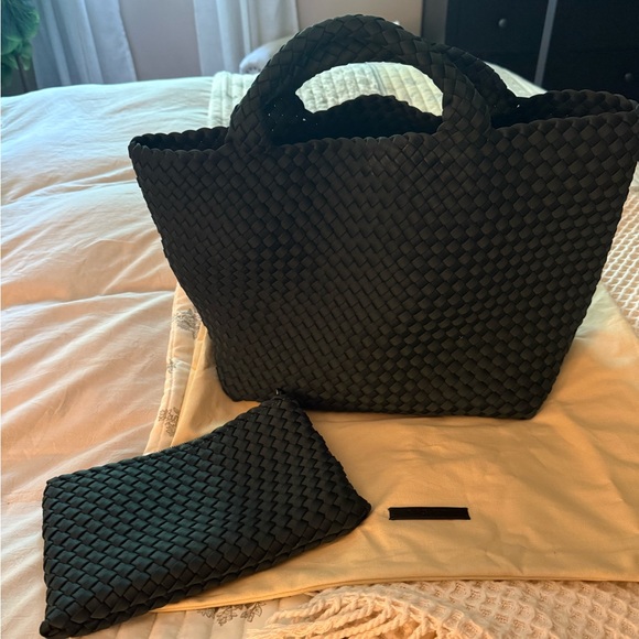 Naghedi Handbags - Naghedi Dark Green Tote Bag